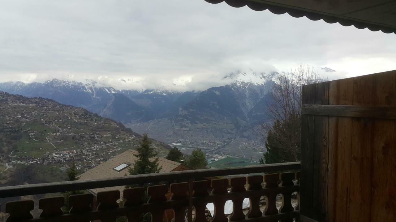 Appartement D'Une Chambre Avec Vue Imprenable - Veysonnaz Luaran gambar