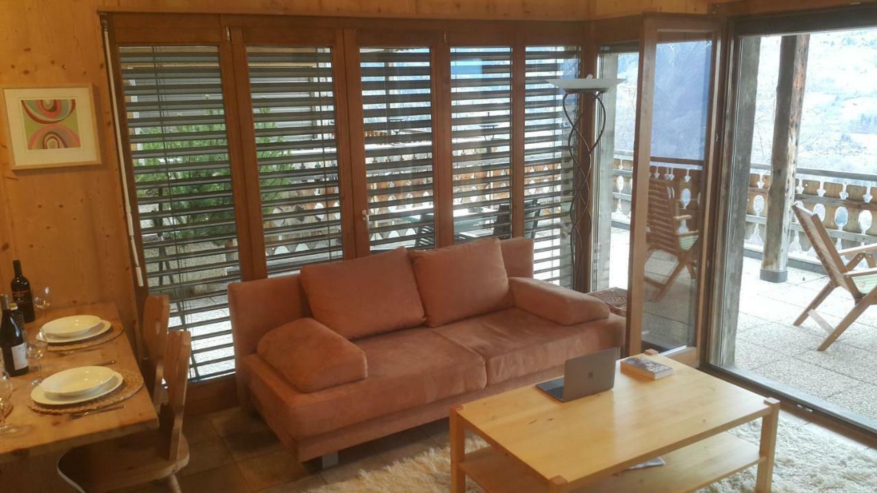 Appartement D'Une Chambre Avec Vue Imprenable - Veysonnaz Luaran gambar