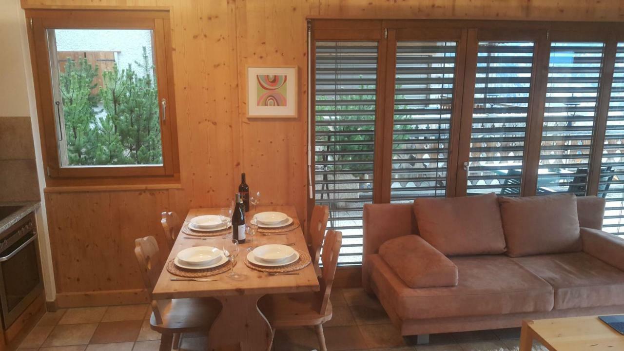 Appartement D'Une Chambre Avec Vue Imprenable - Veysonnaz Luaran gambar